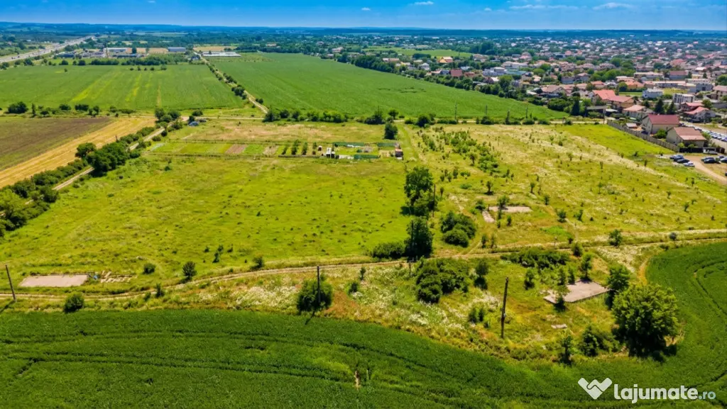 Teren Bragadiru langa A0 - PUZ aprobat, vizibilitate autostr - Bragadiru (Bucuresti-Ilfov)