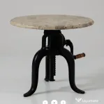 Masuta de Metal cu Blat de Marmura