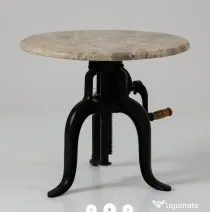 Masuta de Metal cu Blat de Marmura