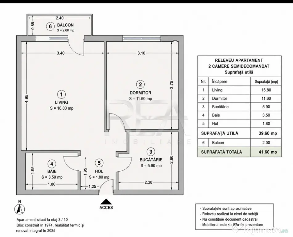 2 camere renovat Berceni | Etaj 3/10 | Bloc reabilitat 2025 - Bucuresti (Bucuresti-Ilfov)