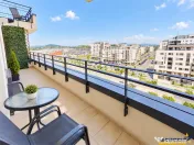 Studio elegant, mobilat, utilat, terasa, parcare, pietonala