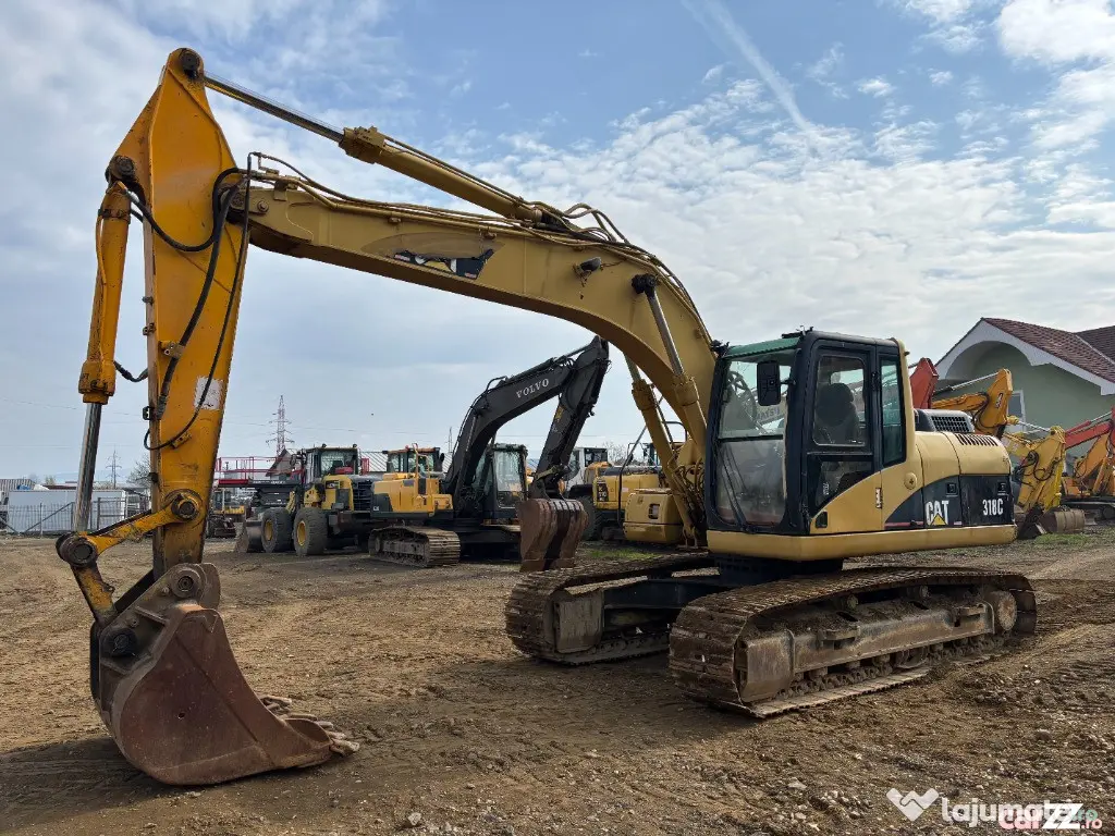 Excavator pe senile Caterpillar 318C, 22 tone, 2010 - Negresti Oas (Satu-Mare)