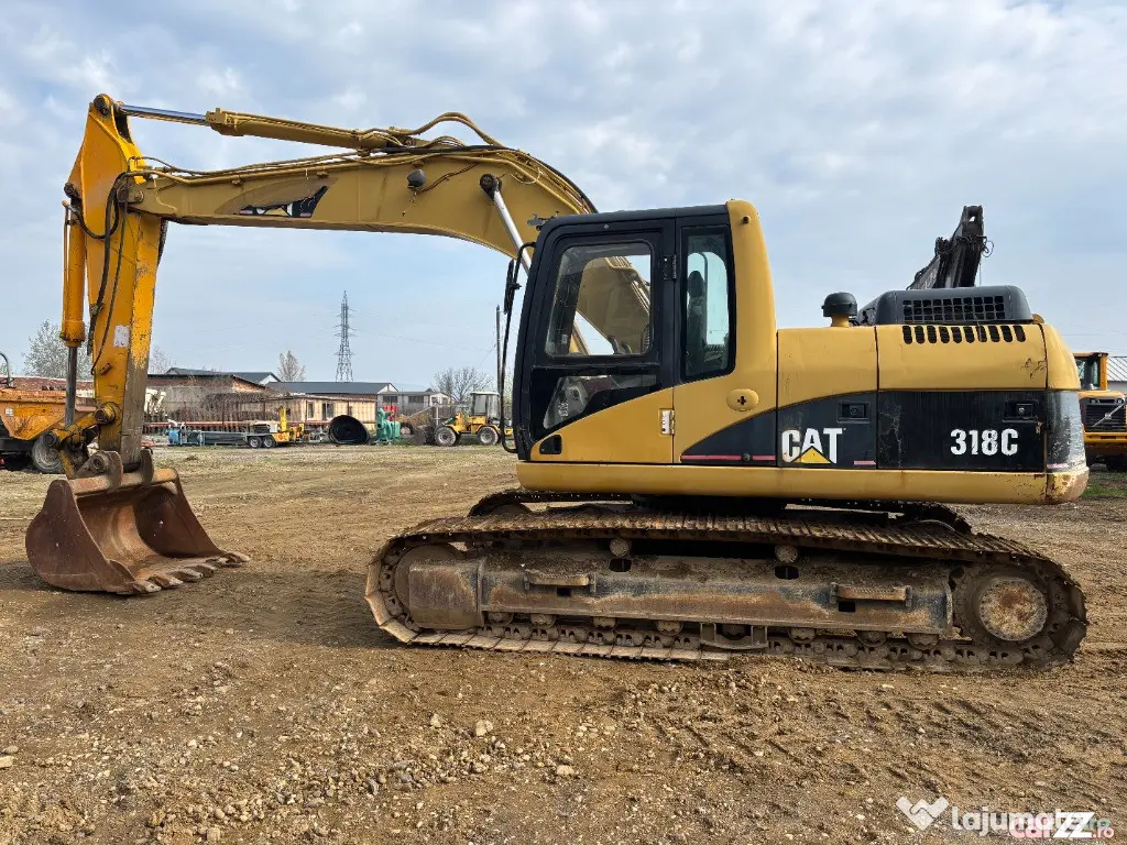 Excavator pe senile Caterpillar 318C, 22 tone, 2010 - Negresti Oas (Satu-Mare)