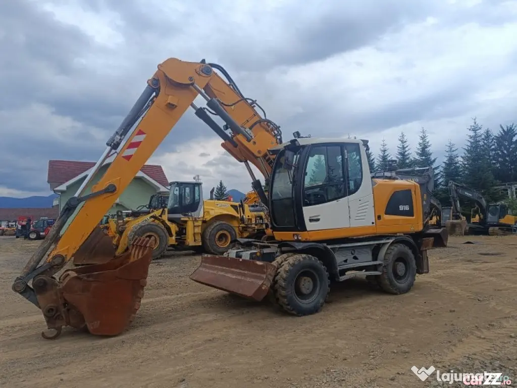 Excavator pe roti Liebherr A916 Litronic, an 2018 - Negresti Oas (Satu-Mare)