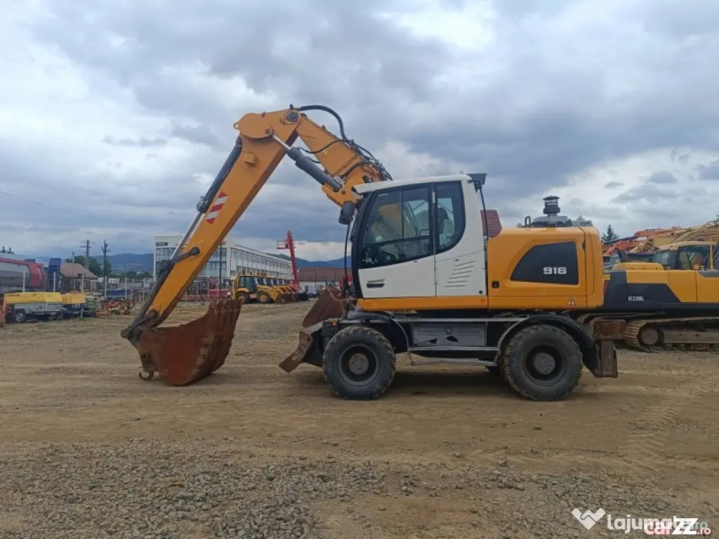 Excavator pe roti Liebherr A916 Litronic, an 2018 - Negresti Oas (Satu-Mare)