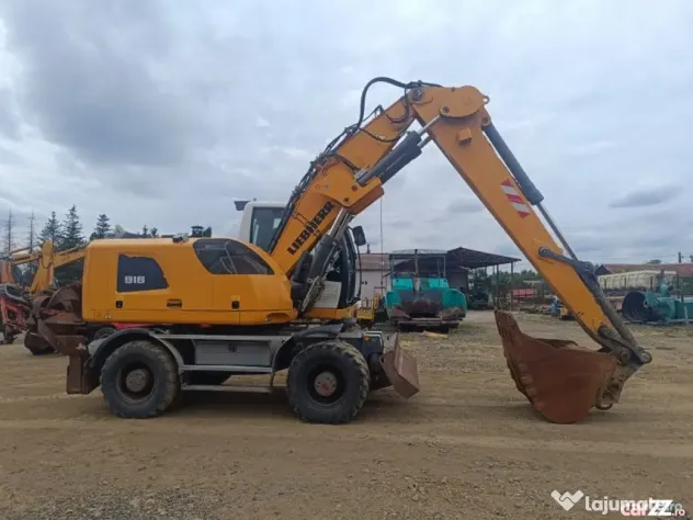Excavator pe roti Liebherr A916 Litronic, an 2018 - Negresti Oas (Satu-Mare)