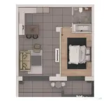 Apartament 2 camere, 50,42mp, ansamblu NZEB, zona Terra