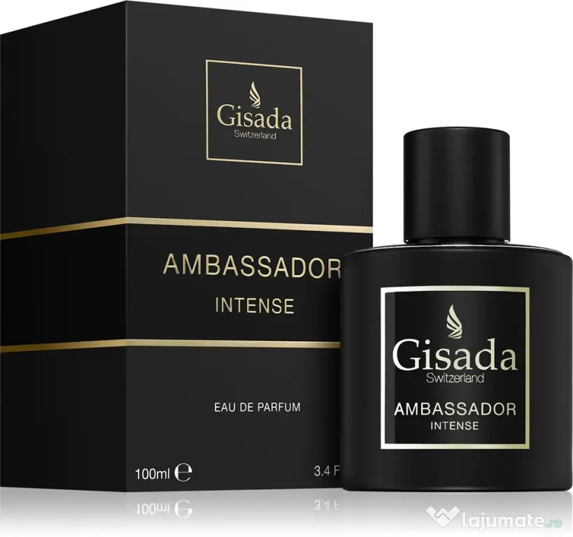 Gisada Ambassador Intense 100ml EDP, pentru barbati, made in Switzerland