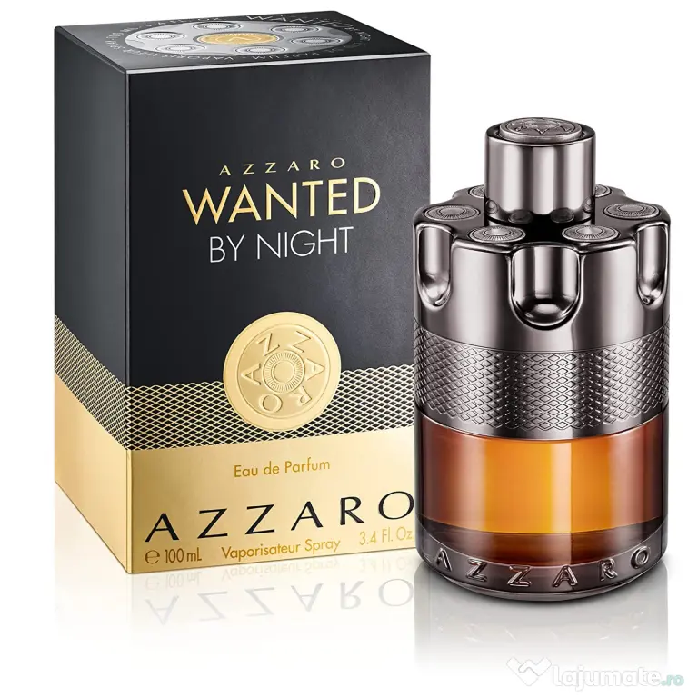 Azzaro Wanted 100ml EDP, pentru barbati, made in France