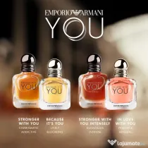 Giorgio Armani Emporio Because It's You 100ml EDP, pentru femei, made in France
