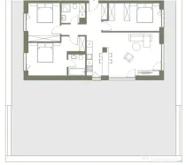 Apartament 4 camere 94,9 si terasa 133.2 in Hexagon