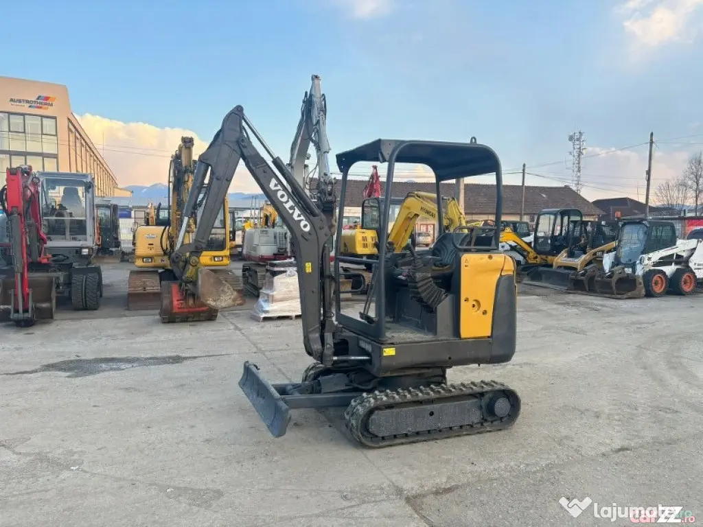 Miniexcavator Volvo EC18D, 2016, 1,8 tone - Negresti Oas (Satu-Mare)