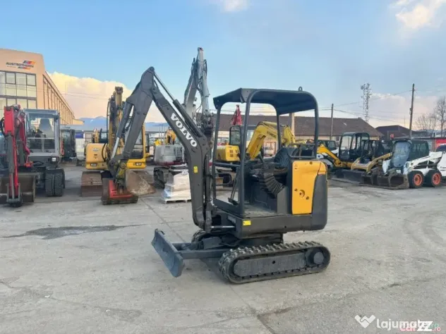 Miniexcavator Volvo EC18D, 2016, 1,8 tone - Negresti Oas (Satu-Mare)