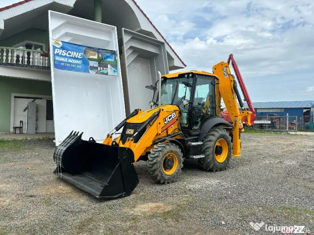 Buldoexcavator JCB 3CX, 2025, cupă multifuncțională, braț telescopic - Negresti Oas (Satu-Mare)