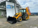 Buldoexcavator JCB 3CX, 2025, cupă multifuncțională, braț telescopic