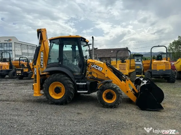 Buldoexcavator JCB 3CX, 2025, cupă multifuncțională, braț telescopic - Negresti Oas (Satu-Mare)