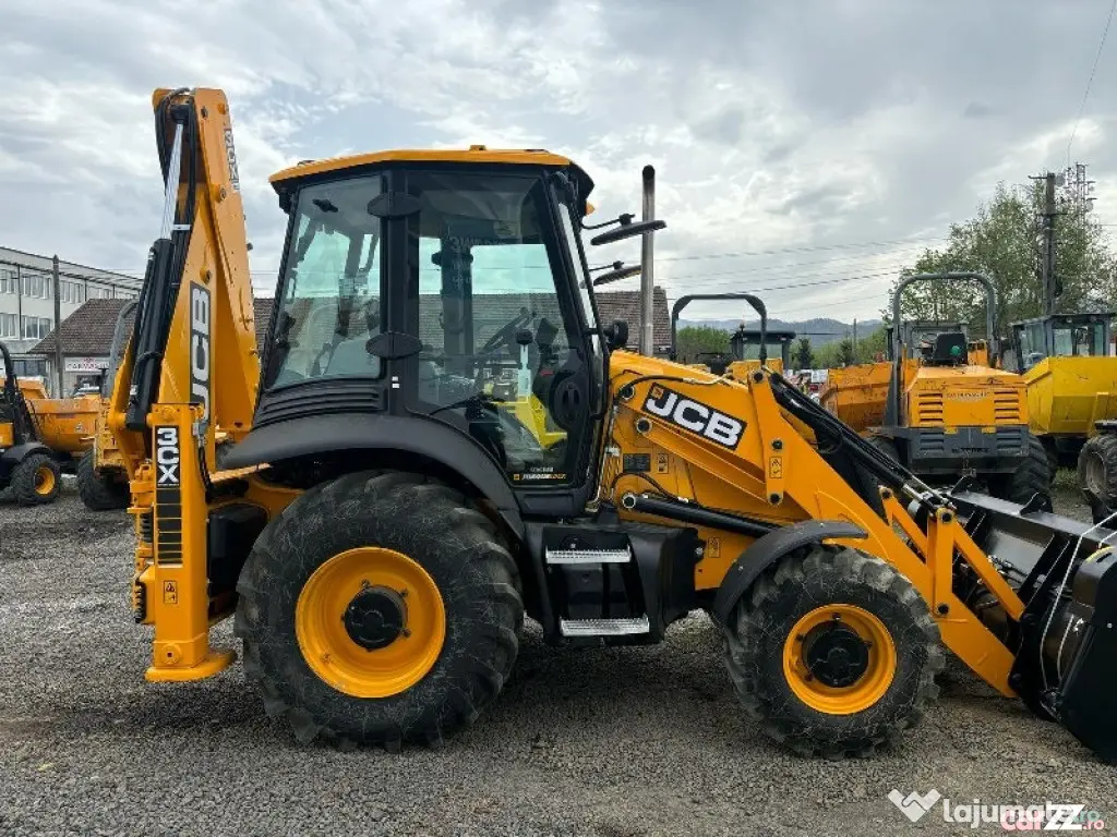 Buldoexcavator JCB 3CX, 2025, cupă multifuncțională, braț telescopic - Negresti Oas (Satu-Mare)