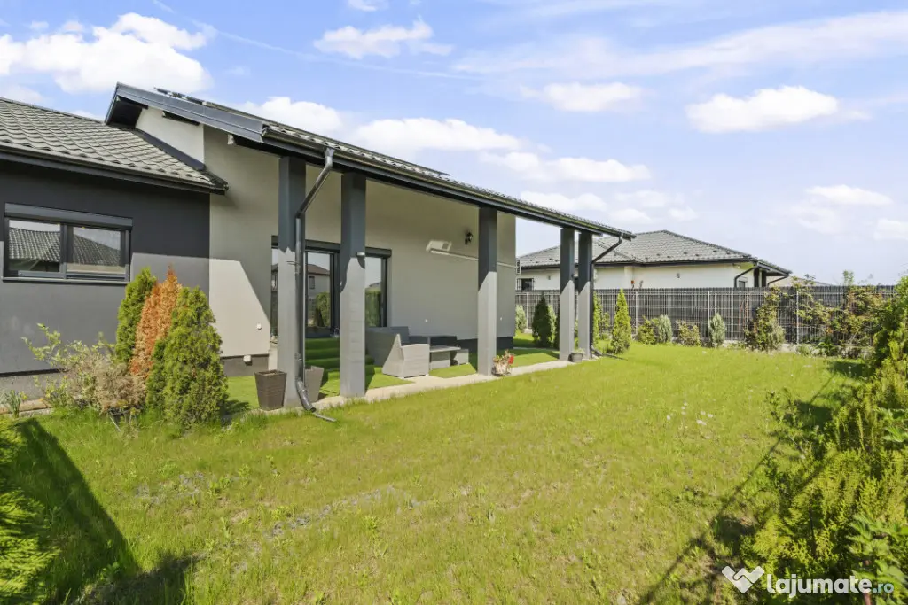 BALOTESTI – COMPLEX ZORI DE ZI - CASA SINGLE 120 MP, 500 M - Balotesti (Bucuresti-Ilfov)