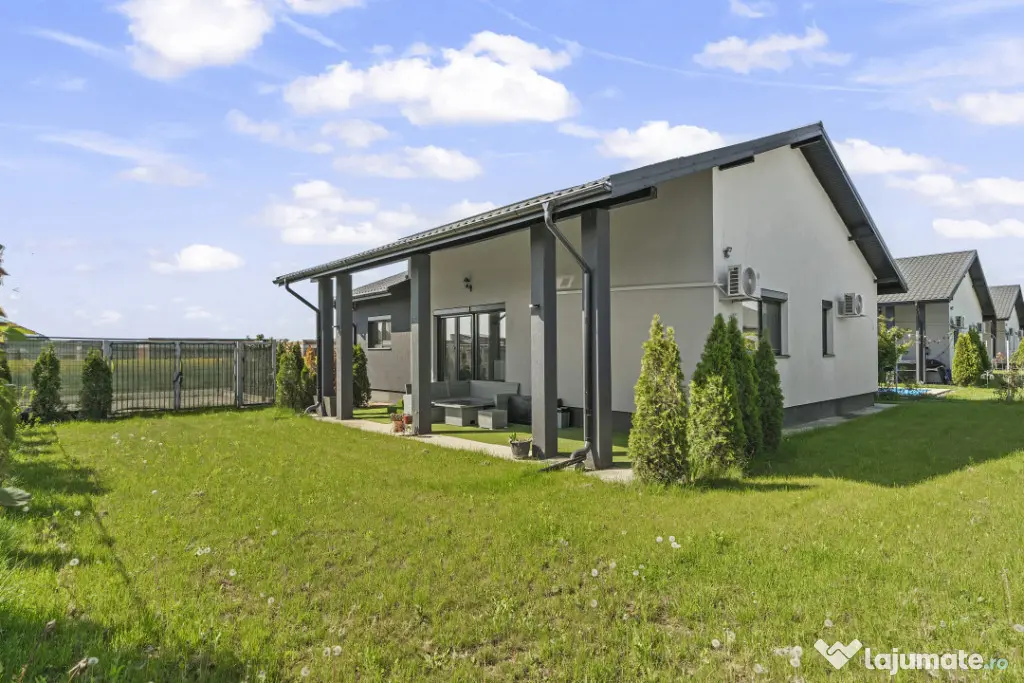 BALOTESTI – COMPLEX ZORI DE ZI - CASA SINGLE 120 MP, 500 M - Balotesti (Bucuresti-Ilfov)