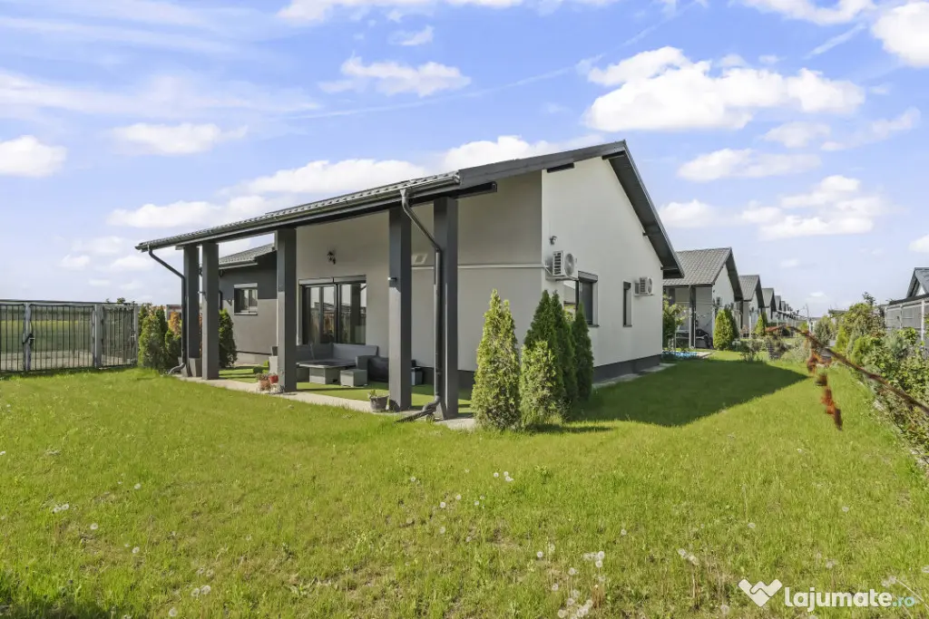 BALOTESTI – COMPLEX ZORI DE ZI - CASA SINGLE 120 MP, 500 M - Balotesti (Bucuresti-Ilfov)