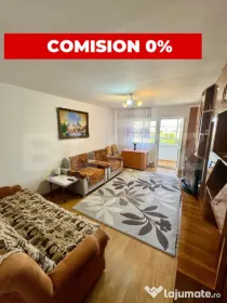 Apartament cu 2 camere, decomandat, cu două balcoane, loc d