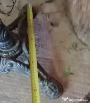 Masuta bistro stil parizian marmura fonta 70 cm. inaltime 