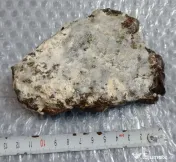 Sfarelit sau blenda de zinc cu calcit sau cuart 10 cm.