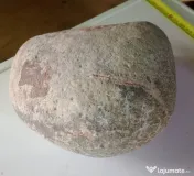 Geoda de cuart cu cristale roz-portocalii hematit 25 cm.