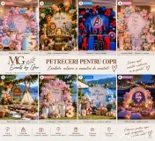 Decor Evenimente Personalizat – Nunti, Botezuri, Aniversari, Gender Reveal
