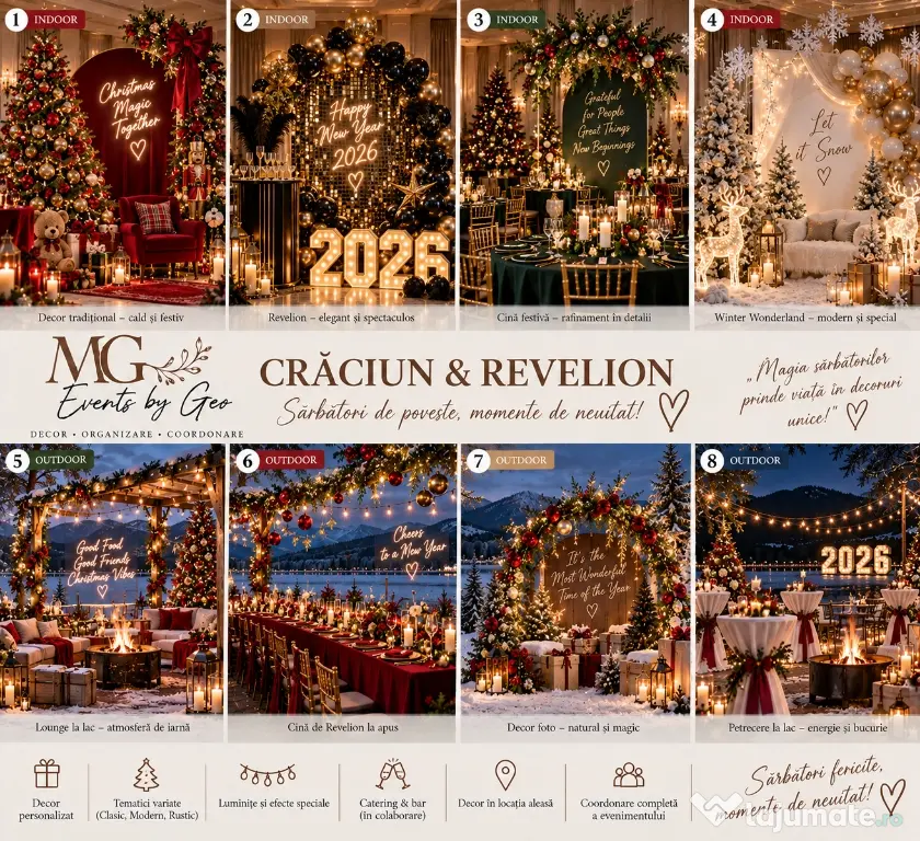 Decor Evenimente Personalizat – Nunti, Botezuri, Aniversari, Gender Reveal