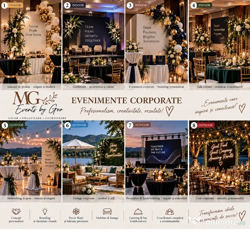 Decor Evenimente Personalizat – Nunti, Botezuri, Aniversari, Gender Reveal