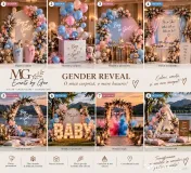 Decor Evenimente Personalizat – Nunti, Botezuri, Aniversari, Gender Reveal