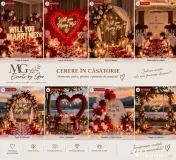 Decor Evenimente Personalizat – Nunti, Botezuri, Aniversari, Gender Reveal