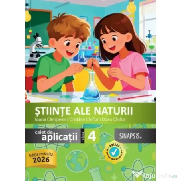 Stiinte, caiet de aplicatii pentru clasa a 4-a - Ioana Campean