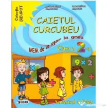 Caietul Curcubeu. MEM de la usor la greu. Clasa a 2-a, semestrul al 2-lea - Ana Maria Bratu