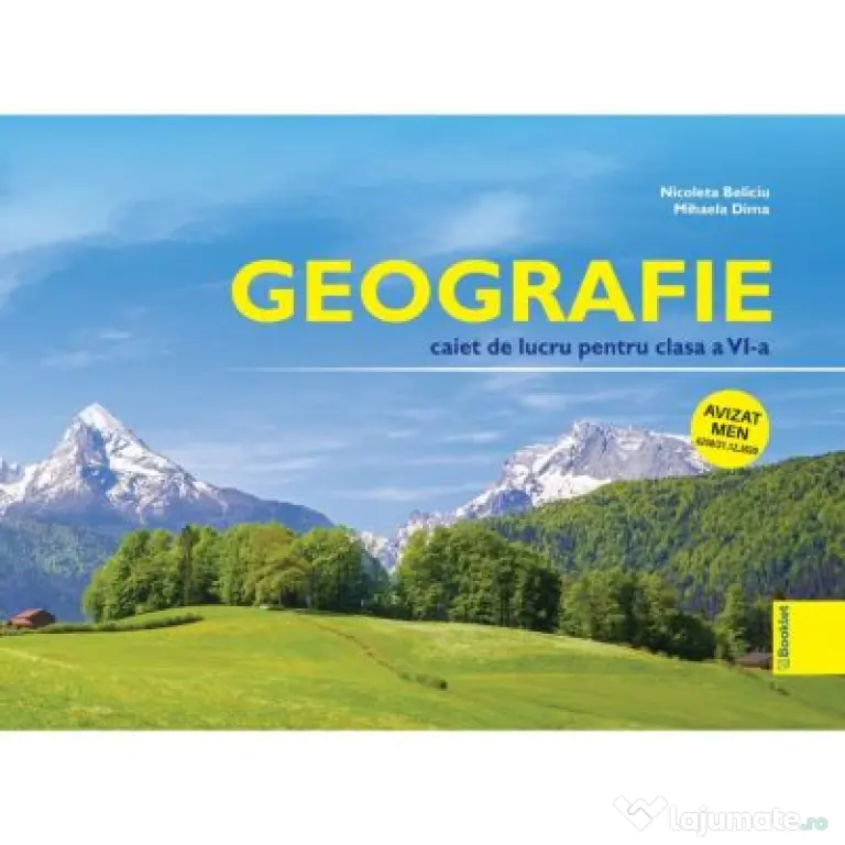 Geografie. Caiet de lucru pentru clasa a 6-a - Nicoleta Beliciu