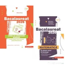 Pachet Bacalaureat 2026. Limba si literatura romana si Matematica M-stiintele-naturii si M-tehnologic - Mihaela Dobos, Mihai Monea