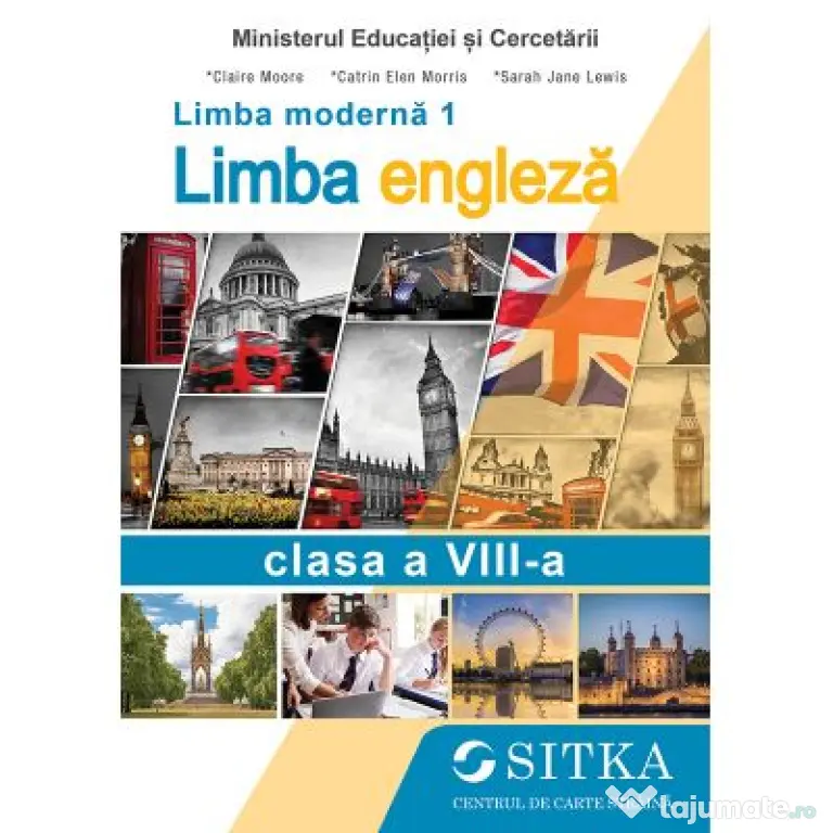 Limba moderna 1 Limba engleza manual clasa a 8-a - Claire Moore