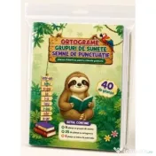 Ortograme, grupuri de sunete si semne de punctuatie. Set de 40 de planse didactice 