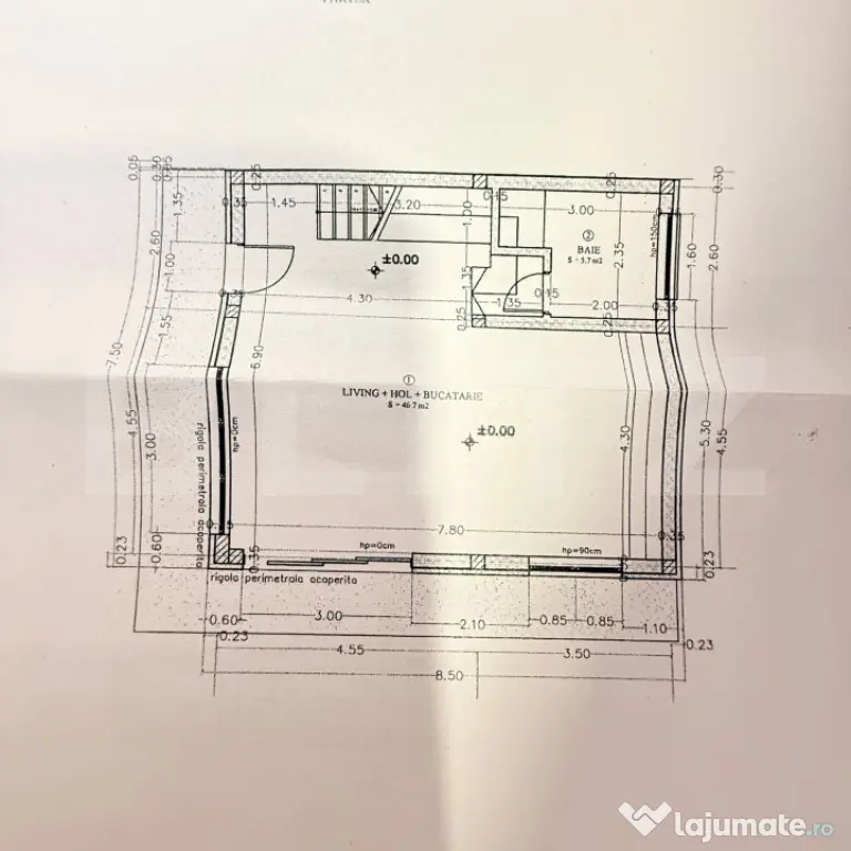 Duplex de vanzare, 103 mp, teren 285 mp, zona Gilau - Gilau (Cluj)