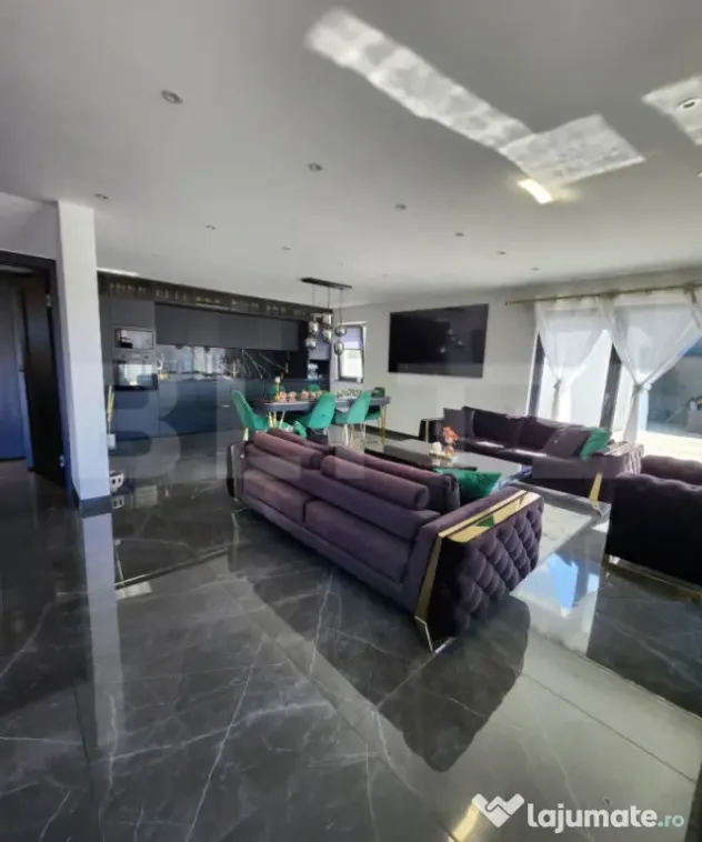 Duplex de vanzare, 103 mp, teren 285 mp, zona Gilau - Gilau (Cluj)
