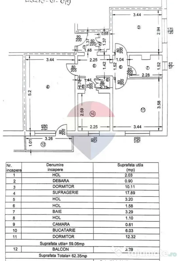 Apartament de vânzare 3 camere| BL Republicii, Ploiești - Ploiesti (Prahova)