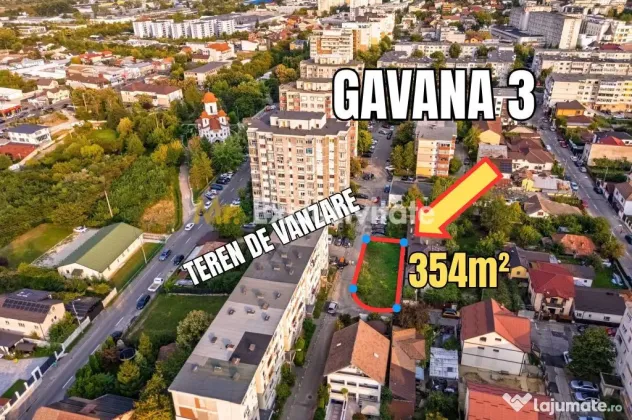 Teren intravilan excepțional în cartierul Gavana - Pitesti (Arges)