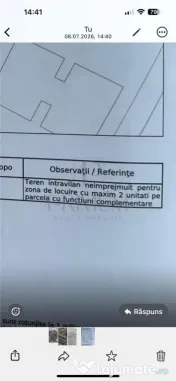 Teren in spate la Kaufland 
