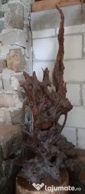 Radacina decorativa 160 cm. x 70 cm. lemn vechi patinat