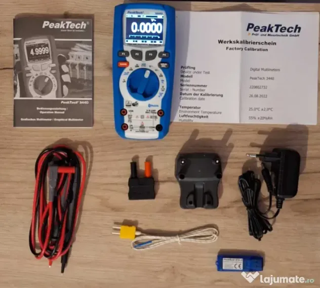 Multimetru digital PeakTech 3440