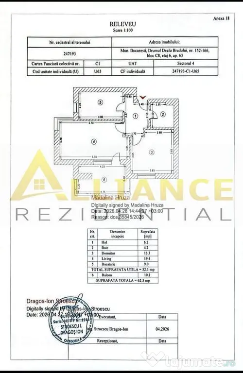 APARTAMENT 3 CAMERE PREMIUM CU LOC DE PARCARE INCLUS - Bucuresti (Bucuresti-Ilfov)