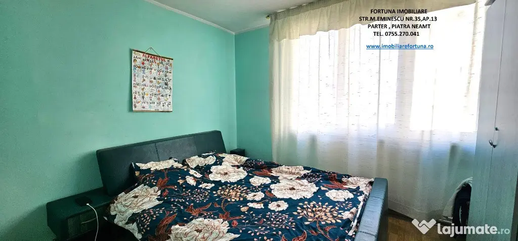 Apartam4ent 3 camere - zona Centrala, etaj 3, lift, boxa - Piatra-Neamt (Neamt)