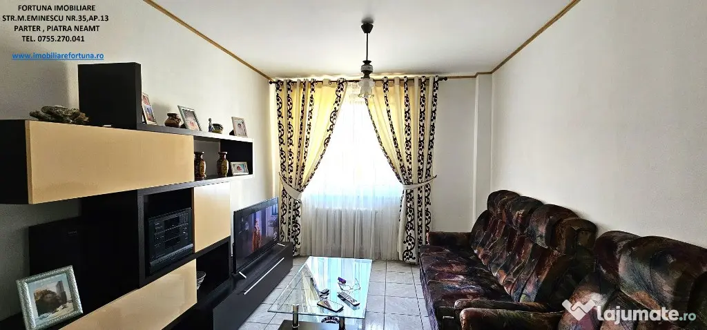 Apartament 4 camere decomandate, etaj 2,boxa,Maratei- zona Scoala nr.2 - Piatra-Neamt (Neamt)