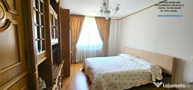 Apartament 4 camere decomandate, etaj 2,boxa,Maratei- zona Scoala nr.2 - Piatra-Neamt (Neamt)